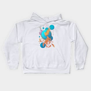 Flying Feathers Kids Hoodie